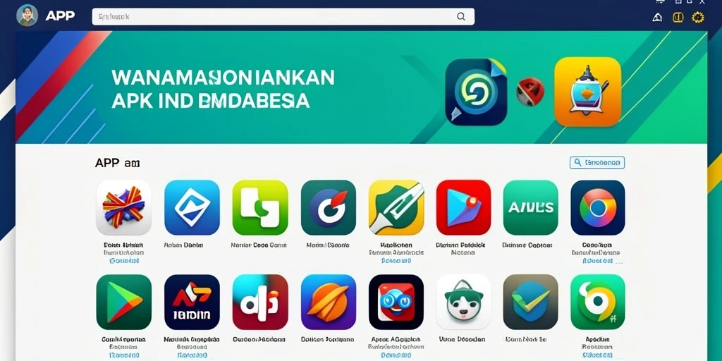 Tampilan awal yang intuitif dan menarik.