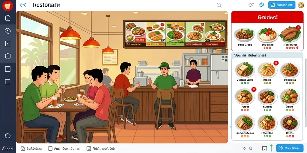Tampilan antarmuka yang bersih dan mudah dinavigasi.